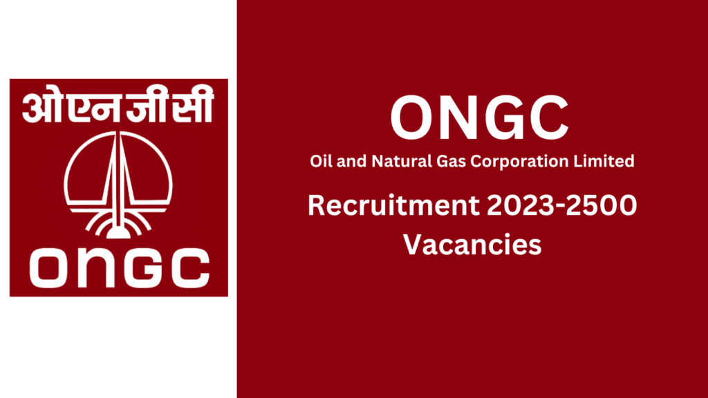 ONGC Recruitment