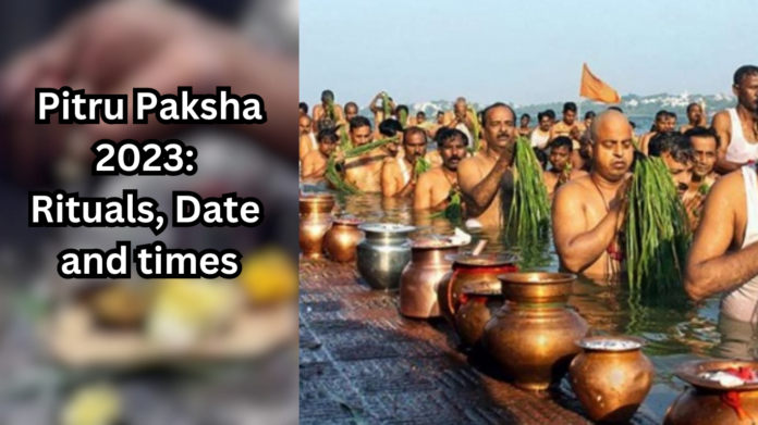 Pitru Paksha 2023: Rituals, Date and times