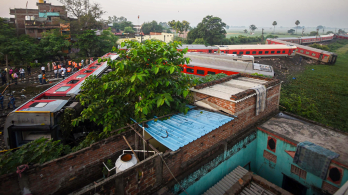 North East Train derailed