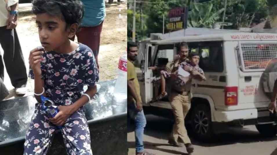 6 years old girl Kidnapped found by the Police, Kerala