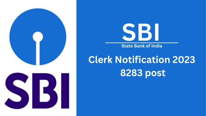 SBI Clerk Notification 2023