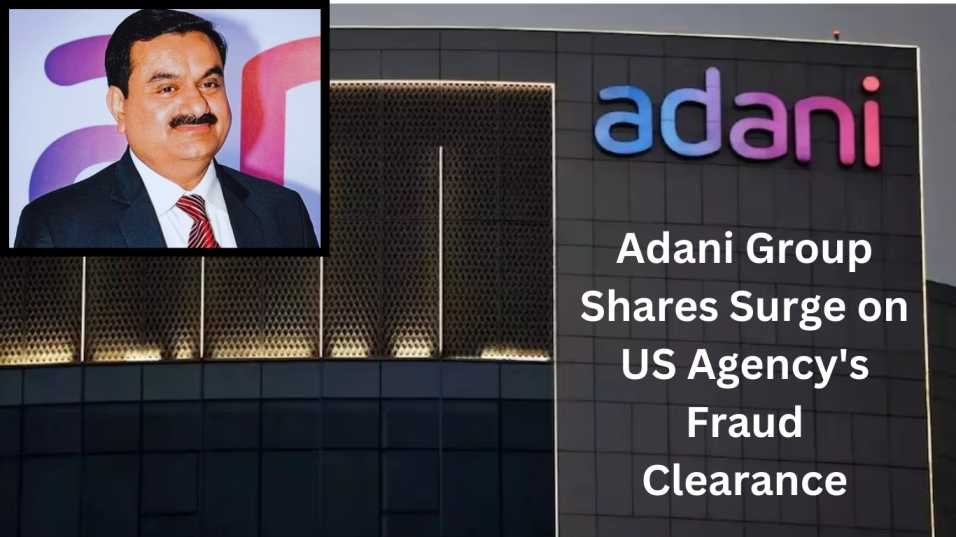 Adani Group Shares Surge