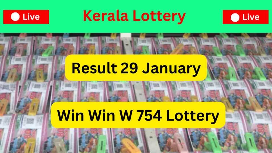 Kerala Lottery Result 29 January