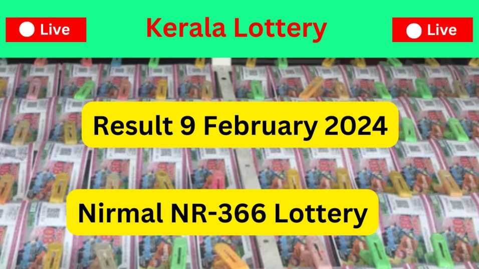 Kerala Lottery Result 9 February