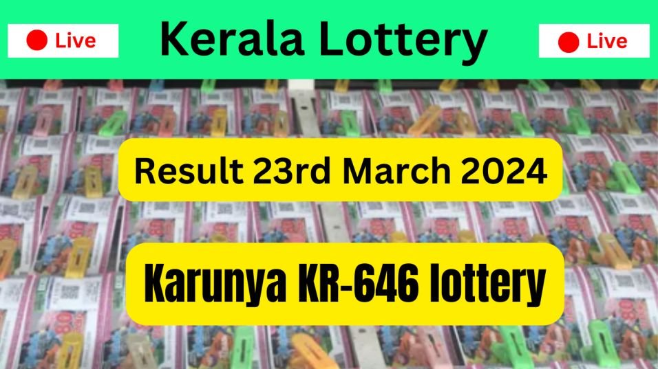 Kerala Lottery Result Today Karunya