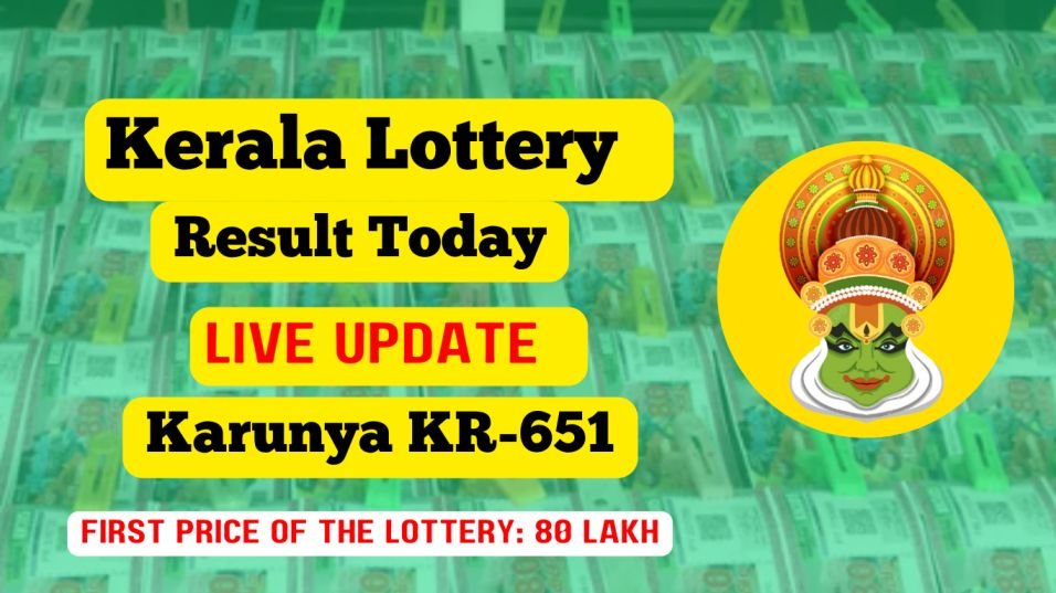 Kerala Lottery Result Today Karunya