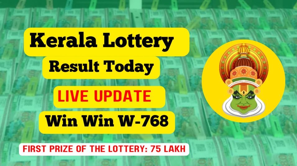 Kerala Lottery Result Win Win W-768