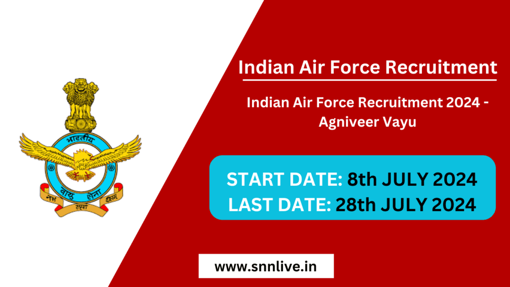 Indian Air Force Recruitment 2024