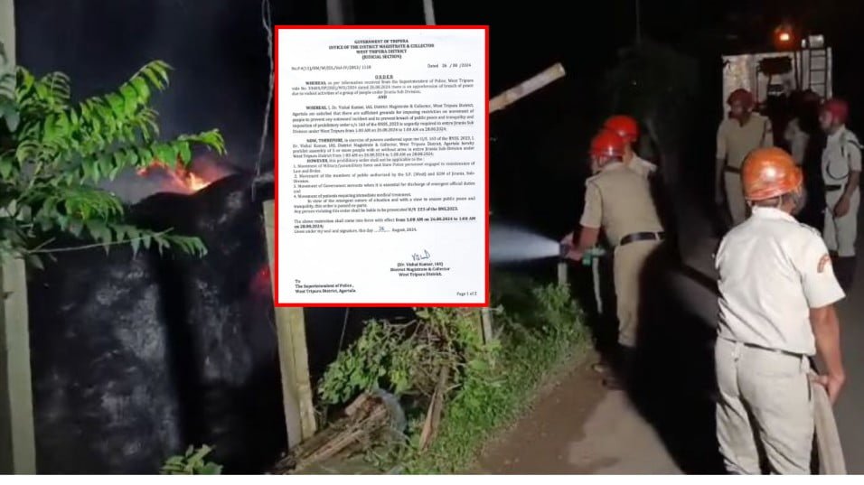 Tripura curfew