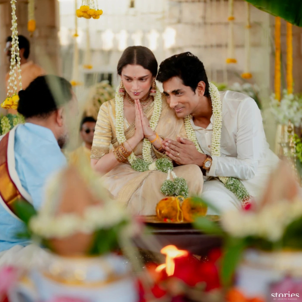 Aditi and Siddharth Married