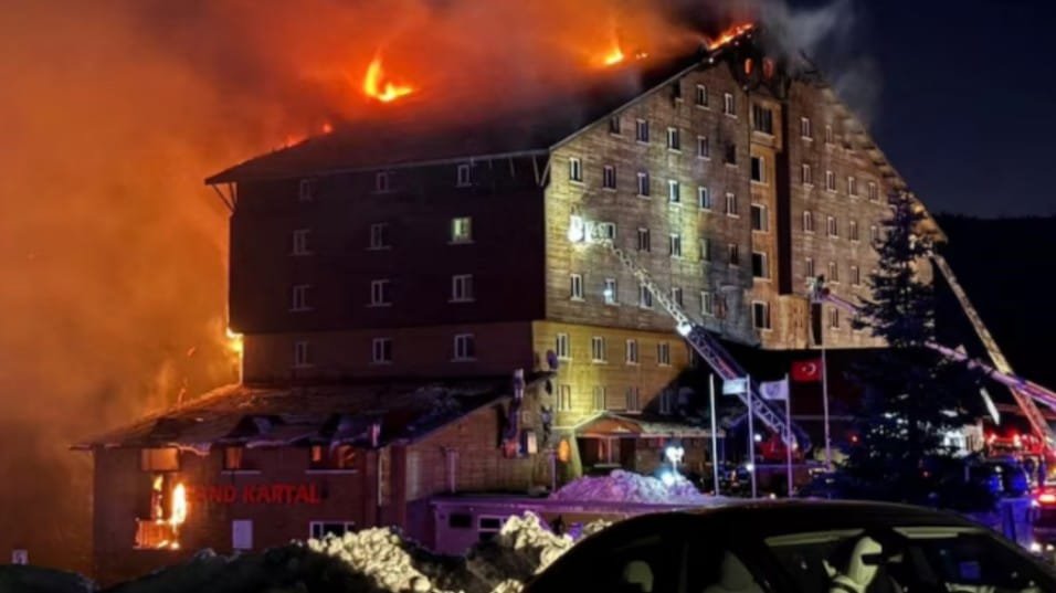 Turkey Hotel Fire