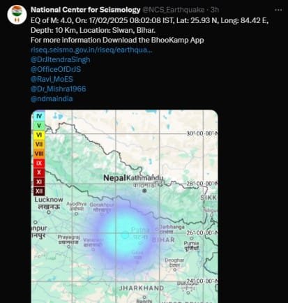 Delhi Earthquake