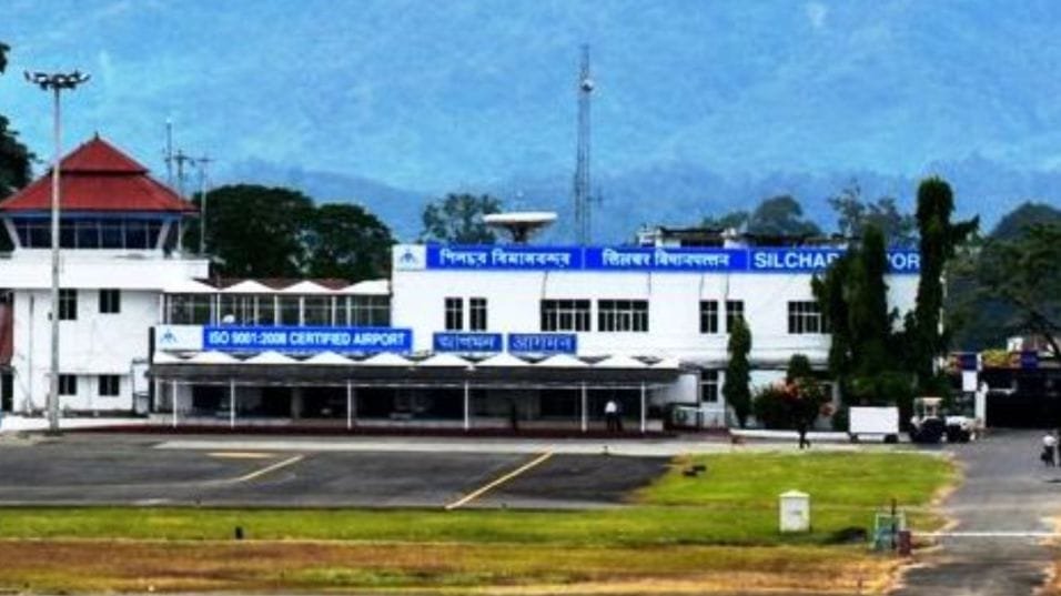 Guwahati-Silchar flight