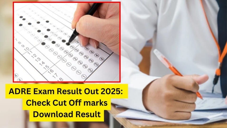 adre exam result 2025