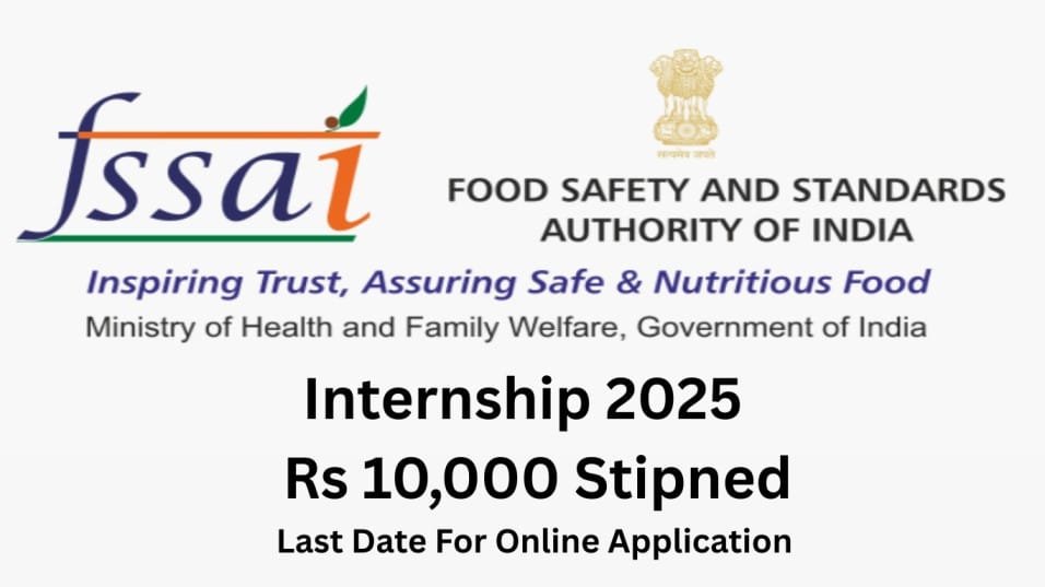 FSSAI Internship 2025
