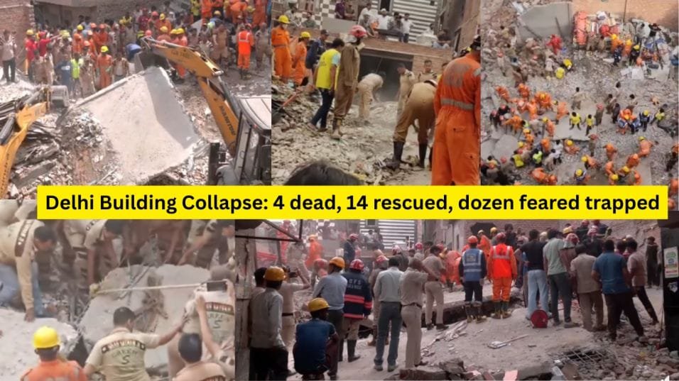 Delhi Building Collapse