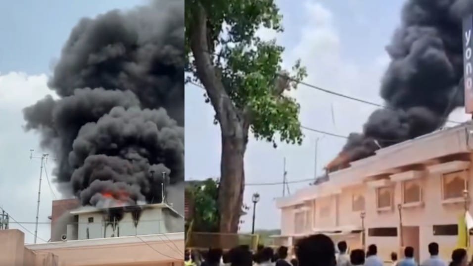Mahakaleshwar Temple Fire