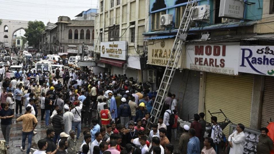 Hyderabad Gulzar House Fire