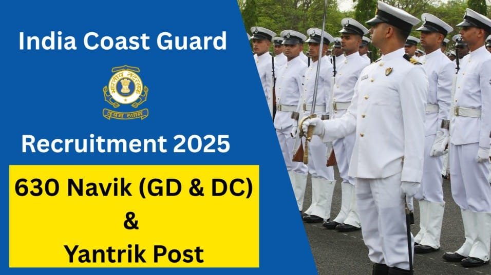 India Coast Guard Recruitment 2025