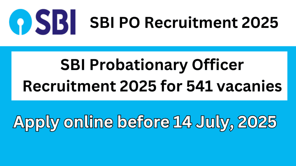 SBI PO Recruitment 2025