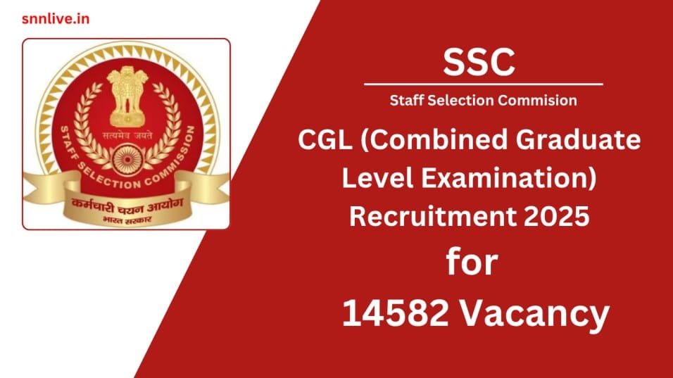SSC CGL Recruitment 2025