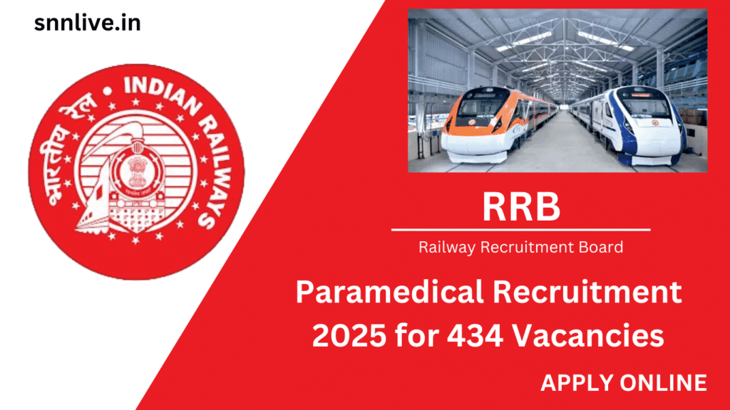RRB Paramedical Recruitment 2025
