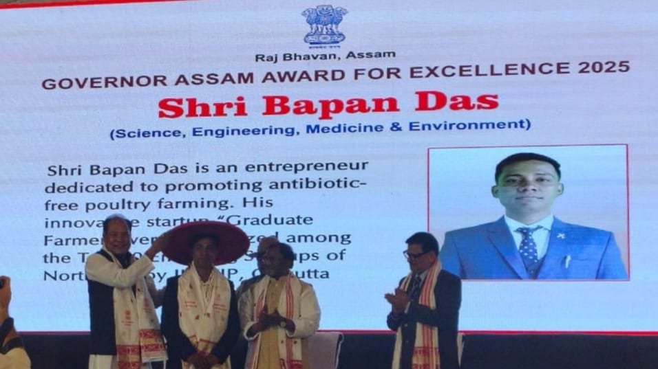 Bapan Das Governor’s Excellence Award 2025