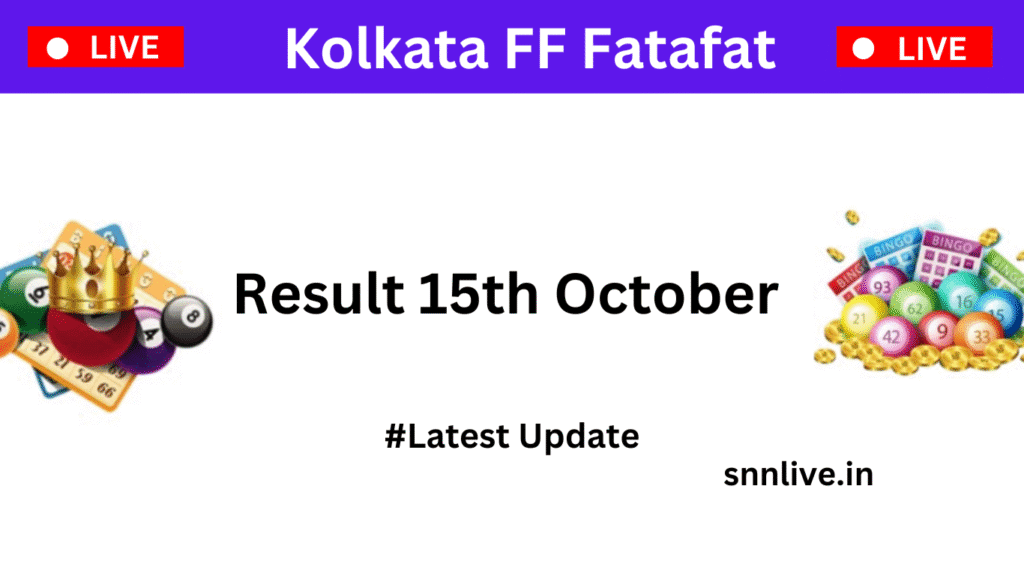kolkata ff fatafat result today