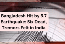 Bangladesh Hit by 5.7 Earthquake: Six Dead, Tremors Felt in India Earthquake