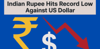 Historic Fall: Indian Rupee Slides to 90.13 Against Dollar Rupee Dollar