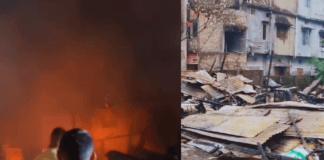 Silchar Hospital Road Fire Destroys Shops, Leaves Families in Distress
