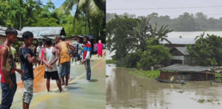 Assam Flood Crisis: Over 7.27 Lakh Affected, 401 Houses Destroyed Across 25 Districts