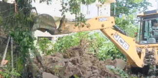 Silchar Eviction Drive: Encroachments Removed for Four-Lane Road Project in Cachar